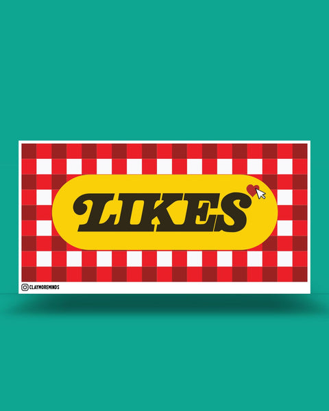 For The Likes (Sticker)