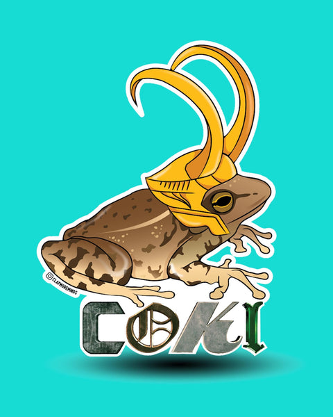 Frog of Mischief (Sticker)